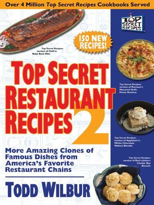 cover image of Top Secret Restaurant Recipes 2